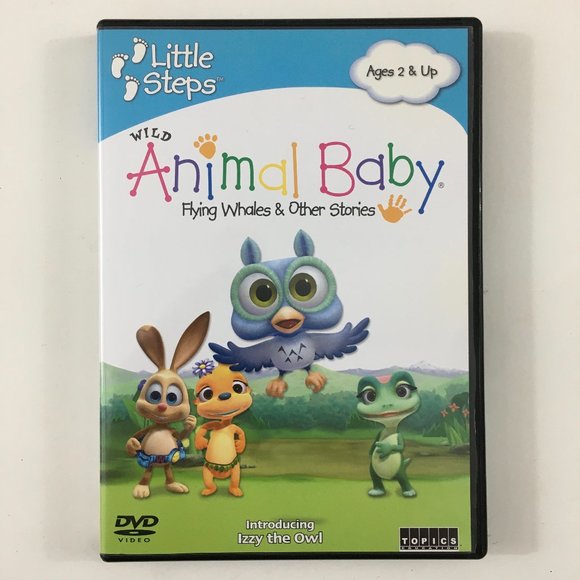 Wild Animal Baby Flying Whales & Other Stories Izzy the Owl Little Steps DVD - Picture 3 of 6
